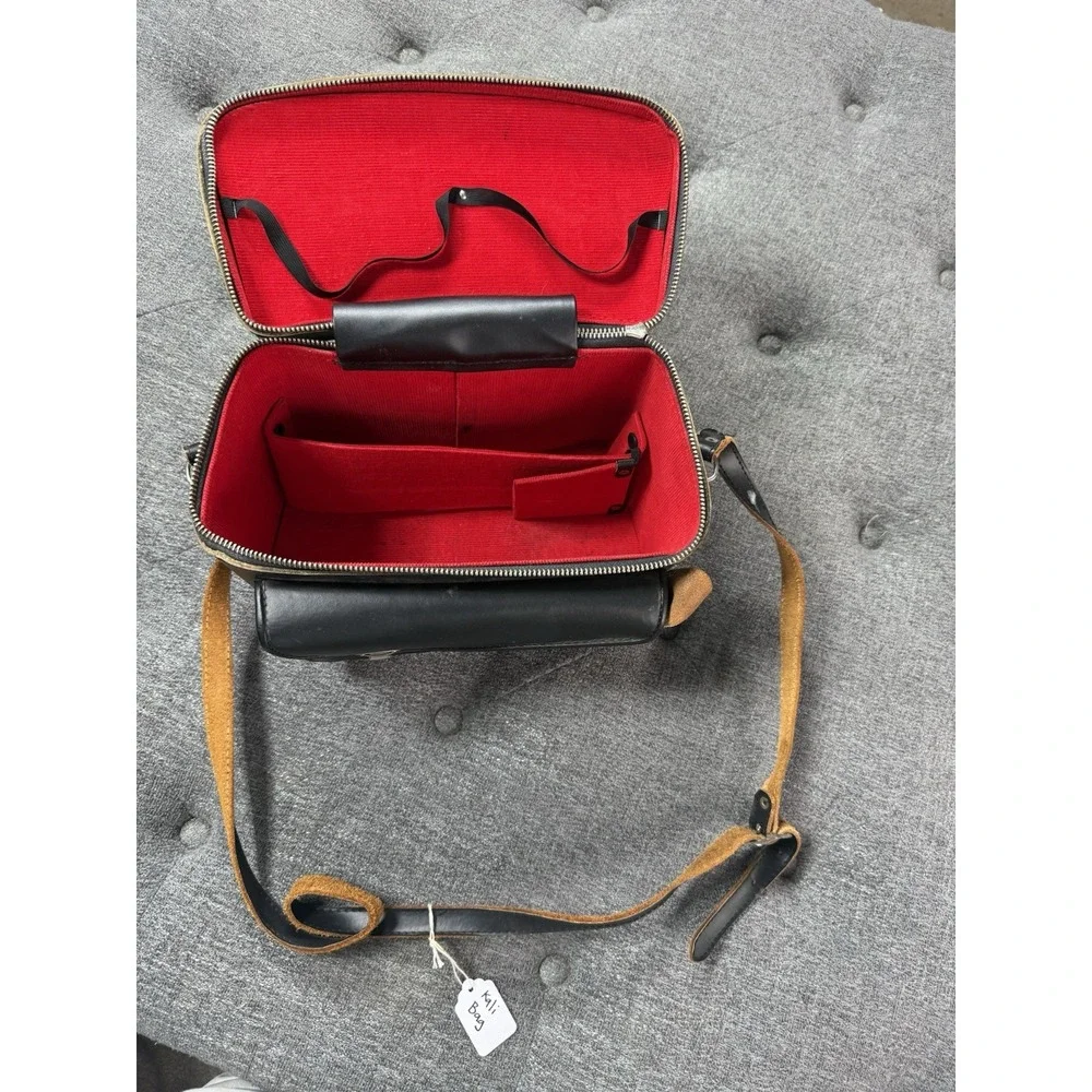 Vintage Kali Bag Retro Film Camera Leather Case Bag Japan‎